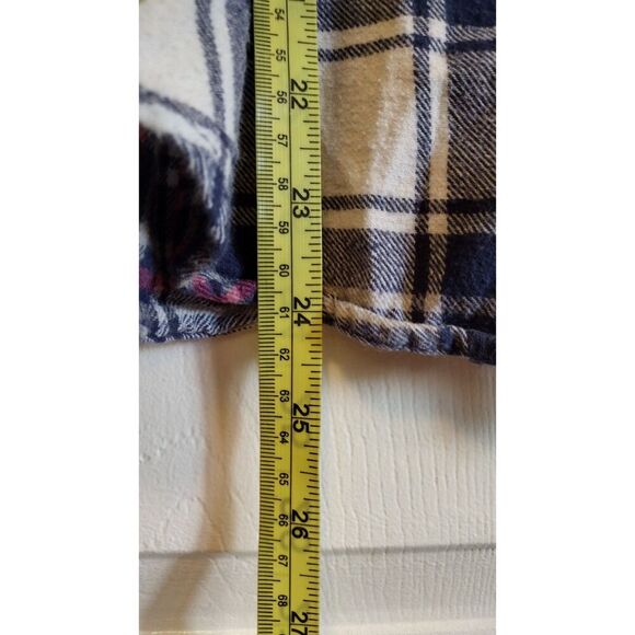 Polly & Ester Plaid and grey hooded Shacket - Picture 6 of 6